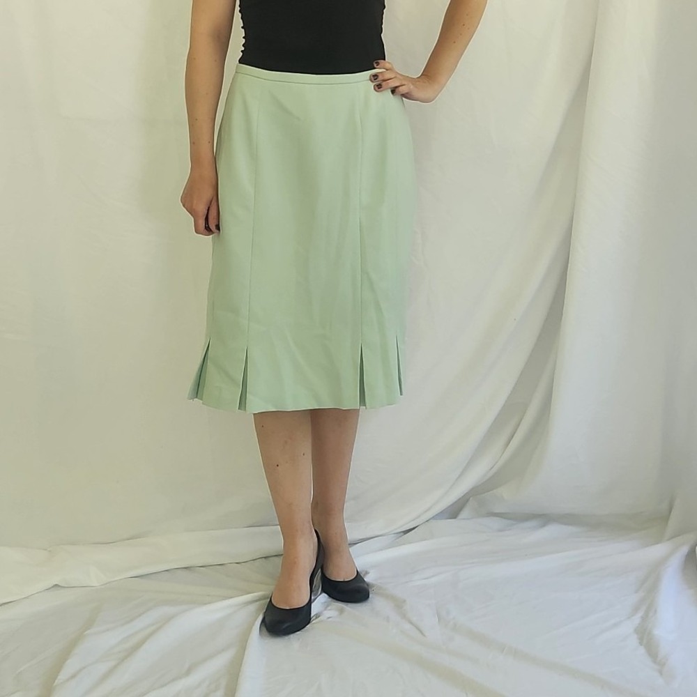Sag Harbor Pale Green‎ Tulip Skirt